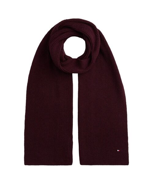 TOMMY HILFIGER（トミーヒルフィガー）の「フラッグピマコットンカシミヤストール（ストール/ショール・メンズ・ベージュ/ピンク/ブラック/グレー/ワイン系1/ベージュ系その他/ネイビー・FREE）」の7枚目の写真