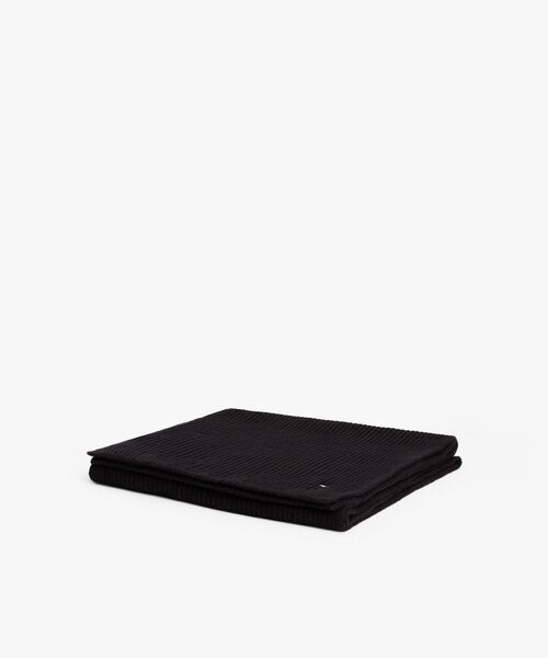 TOMMY HILFIGER（トミーヒルフィガー）の「フラッグピマコットンカシミヤストール（ストール/ショール・メンズ・ベージュ/ピンク/ブラック/グレー/ワイン系1/ベージュ系その他/ネイビー・FREE）」の8枚目の写真