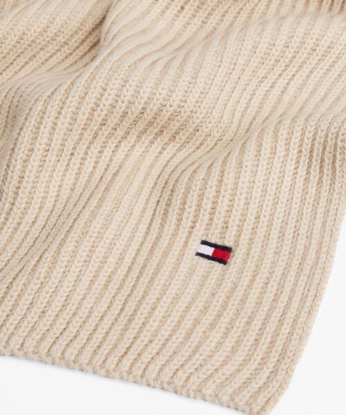 TOMMY HILFIGER（トミーヒルフィガー）の「フラッグピマコットンカシミヤストール（ストール/ショール・メンズ・ベージュ/ピンク/ブラック/グレー/ワイン系1/ベージュ系その他/ネイビー・FREE）」の12枚目の写真