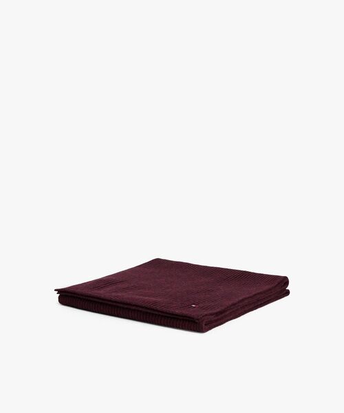 TOMMY HILFIGER（トミーヒルフィガー）の「フラッグピマコットンカシミヤストール（ストール/ショール・メンズ・ベージュ/ピンク/ブラック/グレー/ワイン系1/ベージュ系その他/ネイビー・FREE）」の14枚目の写真