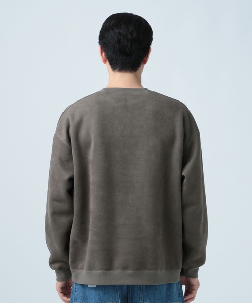BAYFLOW（ベイフロー）の「リバーシブルスエードボアプルオーバー（Tシャツ/カットソー・メンズ・グレー/チャコールグレー/ホワイト/グリーン・SMALL/MEDIUM/LARGE）」の14枚目の写真