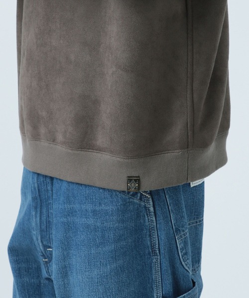 BAYFLOW（ベイフロー）の「リバーシブルスエードボアプルオーバー（Tシャツ/カットソー・メンズ・グレー/チャコールグレー/ホワイト/グリーン・SMALL/MEDIUM/LARGE）」の17枚目の写真