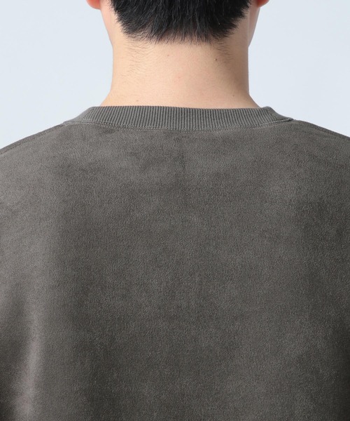 BAYFLOW（ベイフロー）の「リバーシブルスエードボアプルオーバー（Tシャツ/カットソー・メンズ・グレー/チャコールグレー/ホワイト/グリーン・SMALL/MEDIUM/LARGE）」の18枚目の写真