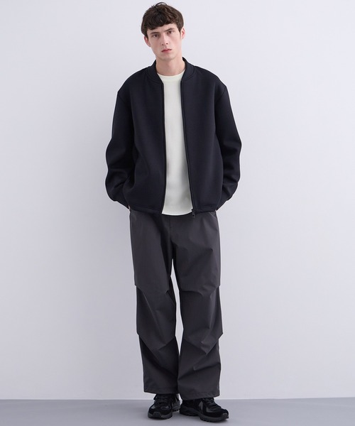 RIVE DROITE】ダンボールフライトブルゾン グレー RIVE DROITE