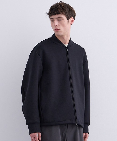 UNITED TOKYO（ユナイテッドトウキョウ）の「Aeroダンボールボンバージャケット（ブルゾン・メンズ・グレイッシュベージュ/ライトグレー/ブラック・2/1）」の18枚目の写真