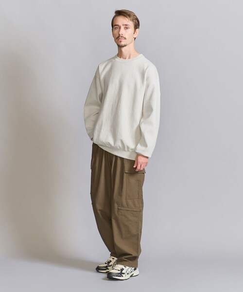 BEAUTY&YOUTH UNITED ARROWS（ビューティーアンドユースユナイテッドアローズ）の「バルキー クルーネック スウェット（スウェット・メンズ・ナチュラル/マスタード/ネイビー・M/L/S/XL）」の6枚目の写真