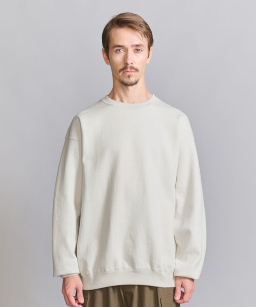 BEAUTY&YOUTH UNITED ARROWS（ビューティーアンドユースユナイテッドアローズ）の「バルキー クルーネック スウェット（スウェット・メンズ・ナチュラル/マスタード/ネイビー・M/L/S/XL）」の10枚目の写真