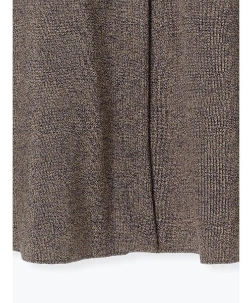 Te chichi（テチチ）の「メランジペプラムニットジレ（ニット/セーター・レディース・ブラウン/ブラック・F）」の21枚目の写真