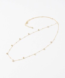 ボールパーツネックレス