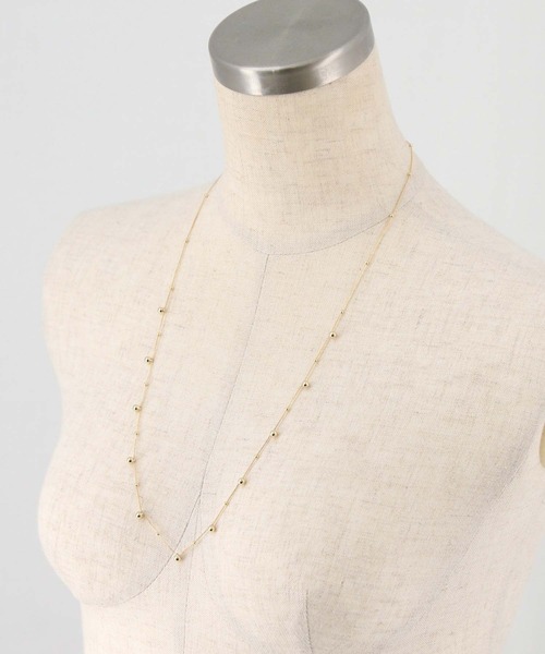 Gready Brilliant（グレディブリリアン）の「ボールパーツネックレス（ネックレス・レディース・ゴールド・FREE）」の8枚目の写真