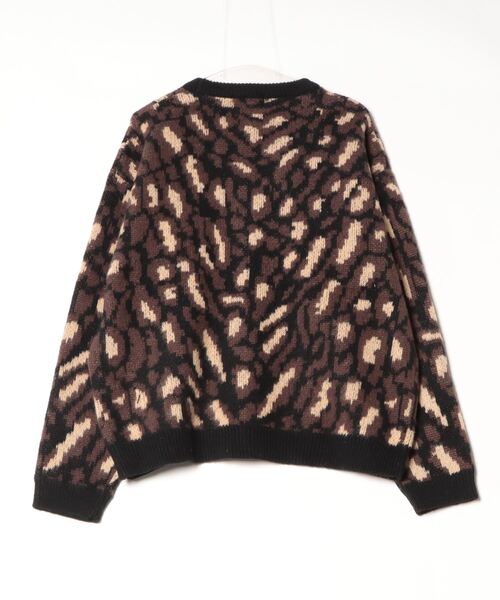 Art re A select（アトリエセレクト）の「総柄モヘアライクニットVネックカーディガン（カーディガン/ボレロ・メンズ・グレー系その他/ブラウン系その他/ベージュ系その他/ブルー系その他・M/L/XL）」の15枚目の写真