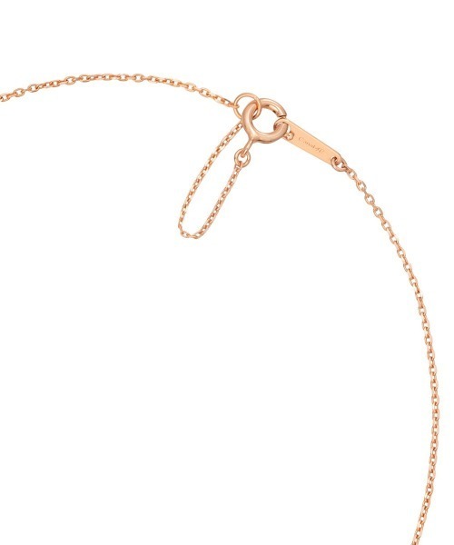 Canal 4℃(カナルヨンドシー)の「シルバー リボン ネックレス(ネックレス・レディース・ピンクゴールド・FREE)」の4枚目の写真