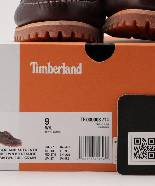 Timberland ティンバーランド3eye classic lug モカシン Timberland/ティンバーランド】Authentics 3 Eye Classic/3EYE