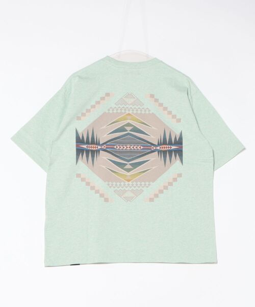 PENDLETON(ペンドルトン)の「PENDLETON/ペンドルトン 半袖Tシャツ バックプリント 吸汗速乾 5275-0007(Tシャツ/カットソー・メンズ・ブラック/ホワイト/ミント・M/L)」の12枚目の写真