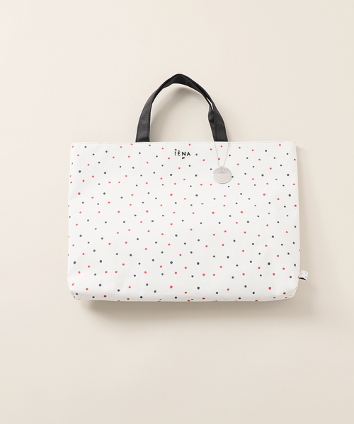 追加》【BASIC】PVC ドットレッスンバッグ kids（トートバッグ