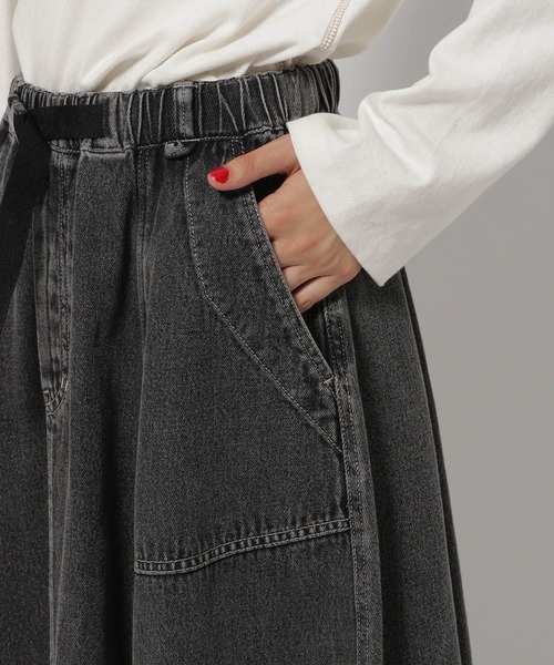 ベルトフレアスカート（スカート）｜niko and（ニコアンド