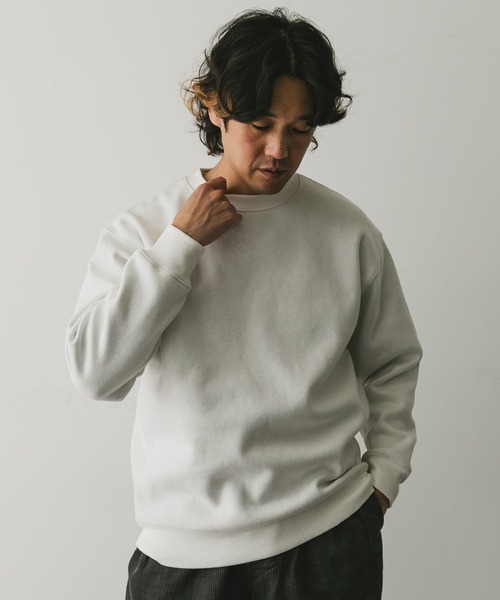 URBAN RESEARCH DOORS(アーバンリサーチドアーズ)の「CRITTER MOUNTAIN スウェット(スウェット・メンズ・ホワイト/バーガンディー/チャコールグレー・LARGE/MEDIUM)」の4枚目の写真