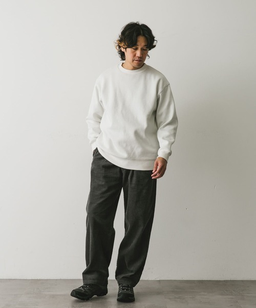 URBAN RESEARCH DOORS(アーバンリサーチドアーズ)の「CRITTER MOUNTAIN スウェット(スウェット・メンズ・ホワイト/バーガンディー/チャコールグレー・LARGE/MEDIUM)」の8枚目の写真