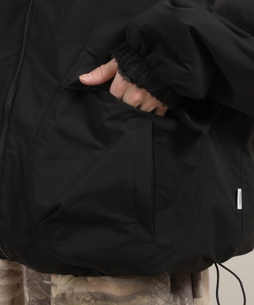 Perushu(ペルーシュ)の「リバーシブルボアブルゾン(ブルゾン・メンズ・ベージュ/レンガ/ブラック・LARGE/MEDIUM)」の19枚目の写真