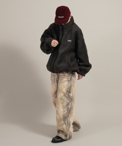 Perushu(ペルーシュ)の「リバーシブルボアブルゾン(ブルゾン・メンズ・ベージュ/レンガ/ブラック・LARGE/MEDIUM)」の16枚目の写真