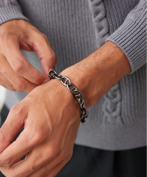 アクセサリー 70s France silver anchorchain bracelet 70s France silver anchorchain bracelet