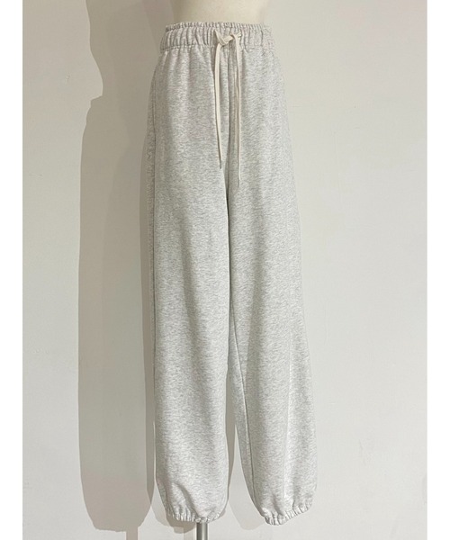 ulu（ウル）の「Easy sweat pants（スウェットパンツ・レディース・グレー・FREE）」の5枚目の写真