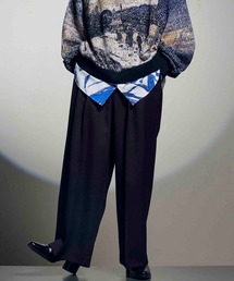 MAISON SPECIAL(]XyV)́sUNISEXtyItalian Dead Stock FabriczThree-Tuck Prime Wide Pants/3^bNvCChpcyMAISON SPECIAL/]XyVz(XbNX)