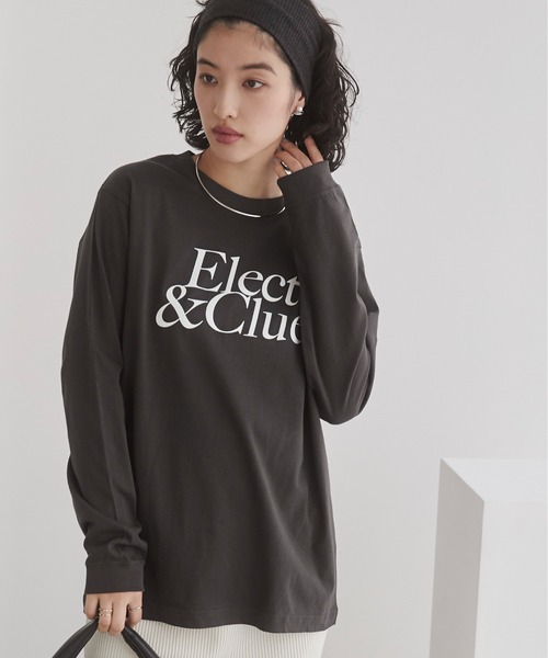 ANGIE(アンジー)の「フロッキーロゴ プリント ロンT(Tシャツ/カットソー・レディース・ライトベージュ/ライトピンク/スミクロ/ホワイト・MEDIUM/LARGE)」の18枚目の写真