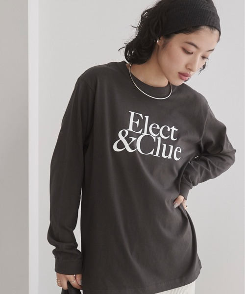ANGIE(アンジー)の「フロッキーロゴ プリント ロンT(Tシャツ/カットソー・レディース・ライトベージュ/ライトピンク/スミクロ/ホワイト・MEDIUM/LARGE)」の19枚目の写真
