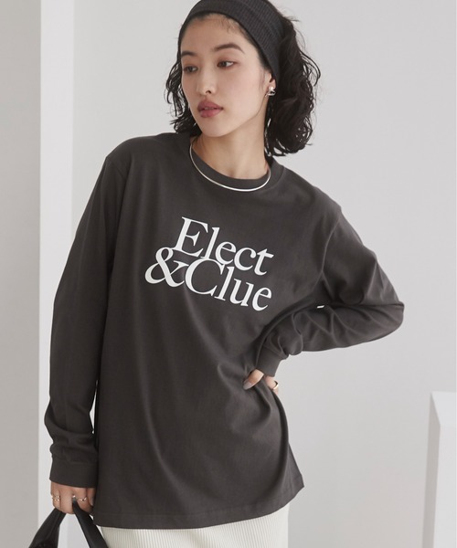 ANGIE(アンジー)の「フロッキーロゴ プリント ロンT(Tシャツ/カットソー・レディース・ライトベージュ/ライトピンク/スミクロ/ホワイト・MEDIUM/LARGE)」の20枚目の写真