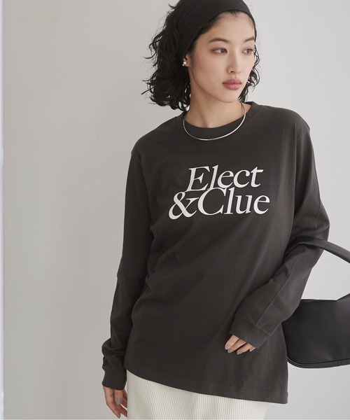 ANGIE(アンジー)の「フロッキーロゴ プリント ロンT(Tシャツ/カットソー・レディース・ライトベージュ/ライトピンク/スミクロ/ホワイト・MEDIUM/LARGE)」の22枚目の写真