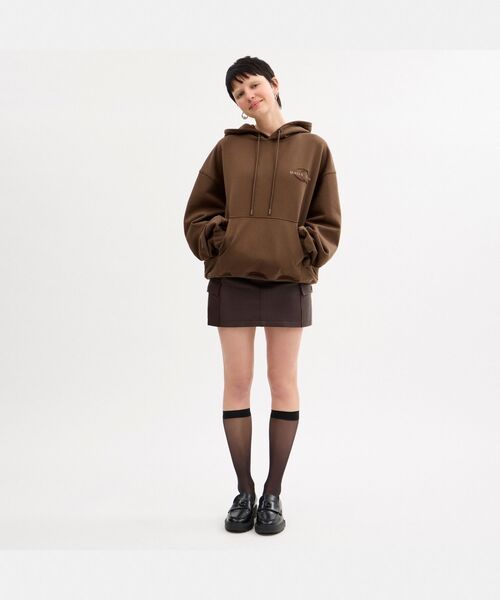 エンブロイダード オーバーサイズド フーディー MATIN COACH KIMエンブ