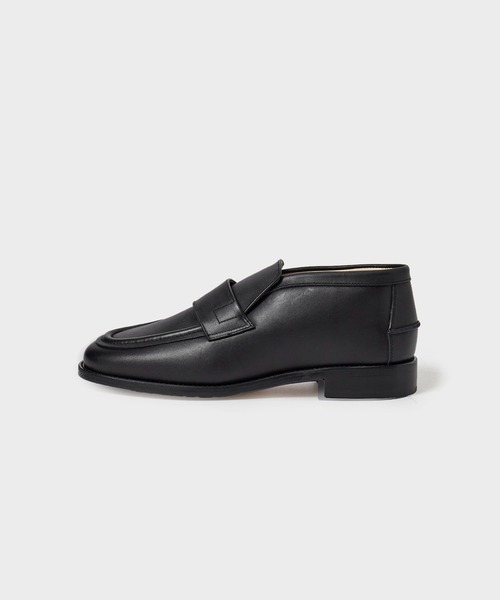 新品 foot the coacher MID-CUT LOAFER ブラック MID-CUT LOAFER（ドレスシューズ）｜foot the coacher（フットザ