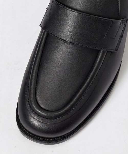 foot the coacher(フットザコーチャー)の「MID-CUT LOAFER(ドレスシューズ・メンズ・ブラック・8/9)」の4枚目の写真