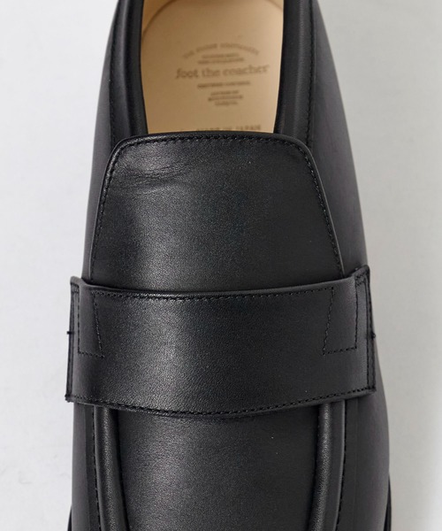 foot the coacher(フットザコーチャー)の「MID-CUT LOAFER(ドレスシューズ・メンズ・ブラック・8/9)」の6枚目の写真