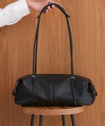 Bab | メタリックオーバルボストンバッグ / ペットボトル収納可能(ボストンバッグ)