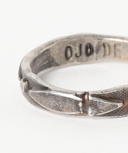 BEAMS BOY（ビームスボーイ）の「OJO DE MEX / スリム リング 25S（リング・レディース・シルバー/ゴールド・ONE SIZE）」の4枚目の写真