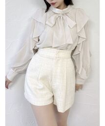 dazzlin | フリルリボン2WAY長袖ブラウス(シャツ/ブラウス)