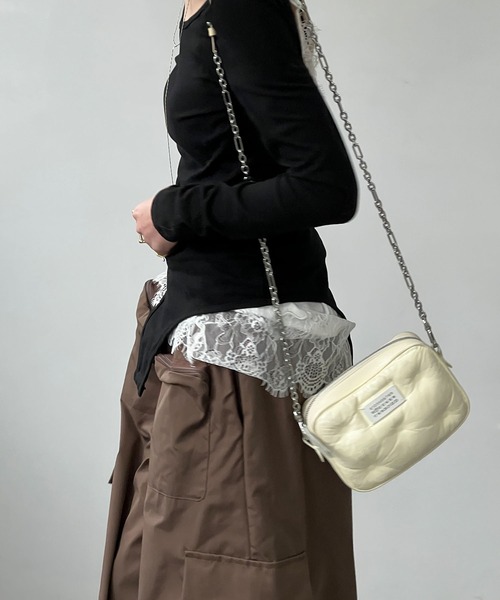 chuclla（チュクラ）の「立体ポケット ワイドカーゴ chw25s037（カーゴパンツ・レディース・ブラウン・L/S/M）」の6枚目の写真