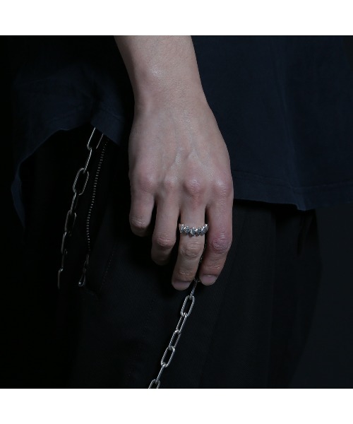 ジョジョの奇妙な冒険（ジョジョノキミョウナボウケン）の「ジョジョの奇妙な冒険 黄金の風 S･P リング（リング・メンズ・シルバー・#13/#21/#17/#19/#7/#9/#11/#15）」の2枚目の写真