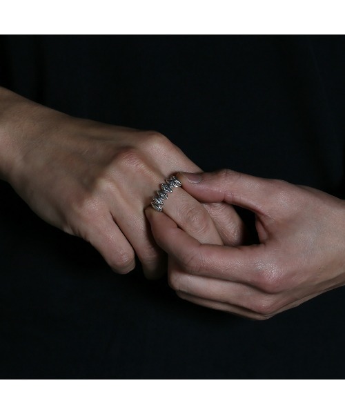 ジョジョの奇妙な冒険（ジョジョノキミョウナボウケン）の「ジョジョの奇妙な冒険 黄金の風 S･P リング（リング・メンズ・シルバー・#13/#21/#17/#19/#7/#9/#11/#15）」の3枚目の写真