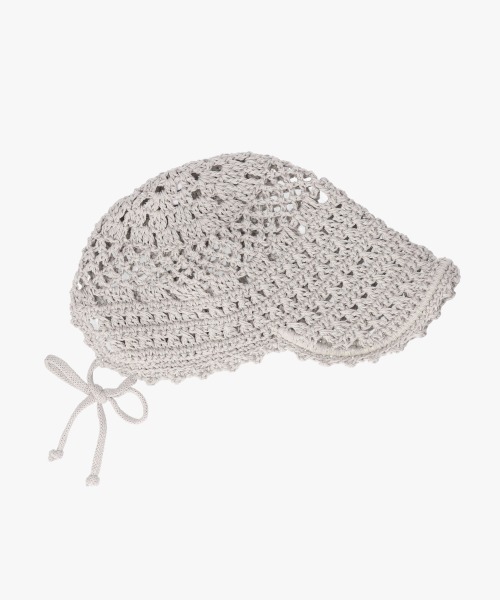 OVERRIDE（オーバーライド）の「OVERRIDE  CROCHET CAP SG / オーバーライド（キャップ・レディース・ブラック/グレー/ライトグリーン・57~59cm）」の12枚目の写真
