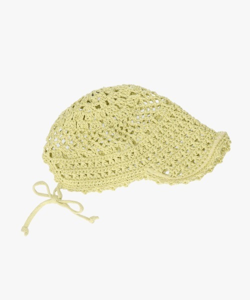 OVERRIDE（オーバーライド）の「OVERRIDE  CROCHET CAP SG / オーバーライド（キャップ・レディース・ブラック/グレー/ライトグリーン・57~59cm）」の17枚目の写真
