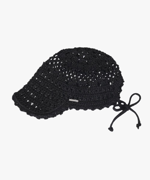 OVERRIDE（オーバーライド）の「OVERRIDE  CROCHET CAP SG / オーバーライド（キャップ・レディース・ブラック/グレー/ライトグリーン・57~59cm）」の20枚目の写真