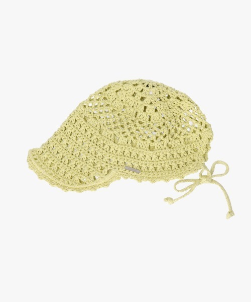 OVERRIDE（オーバーライド）の「OVERRIDE  CROCHET CAP SG / オーバーライド（キャップ・レディース・ブラック/グレー/ライトグリーン・57~59cm）」の19枚目の写真