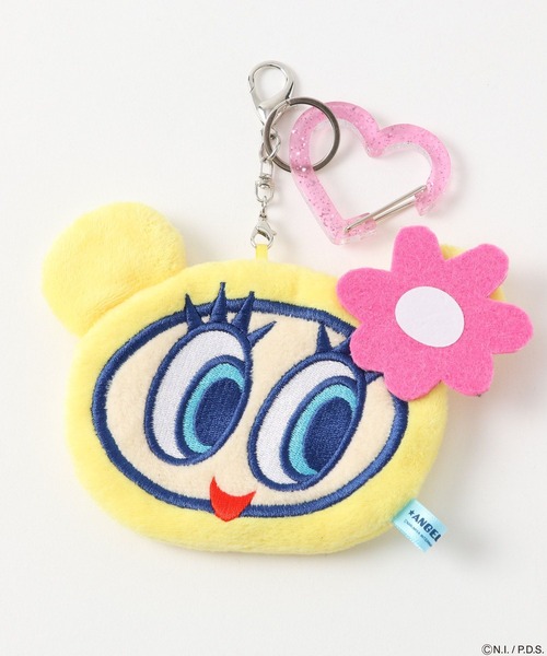 Me%（ミィパーセント）の「【ANGEL BLUE】フェイスポーチチャーム 283113（ポーチ・レディース・ブルー/イエロー・FREE）」の12枚目の写真