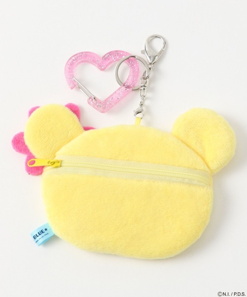 Me%（ミィパーセント）の「【ANGEL BLUE】フェイスポーチチャーム 283113（ポーチ・レディース・ブルー/イエロー・FREE）」の13枚目の写真