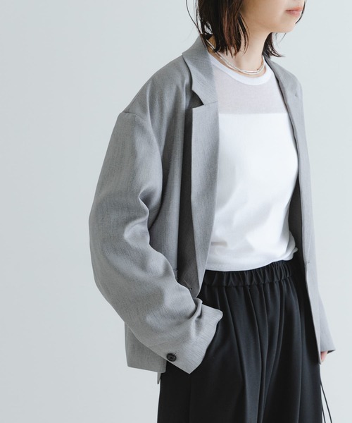 URBAN RESEARCH｜ツイードノーカラージャケット | Rakuten