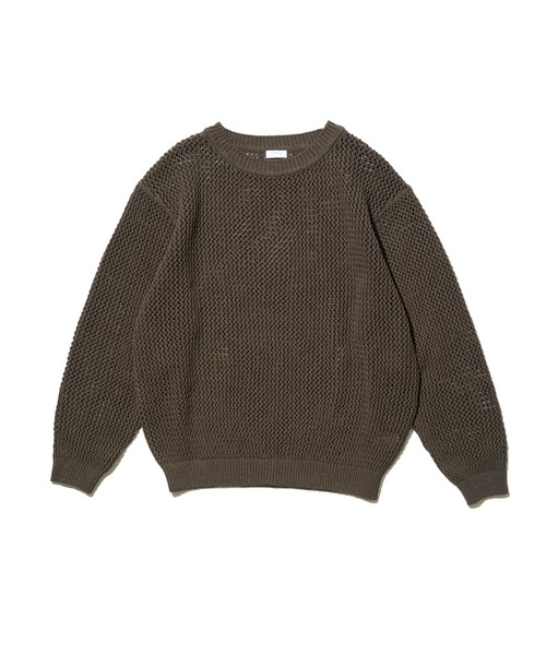 crepuscule（クレプスキュール）の「crepuscule L-G Mesh P/O (2501-004)（Tシャツ/カットソー・メンズ・ブラック/グレー・0/1/2）」の4枚目の写真