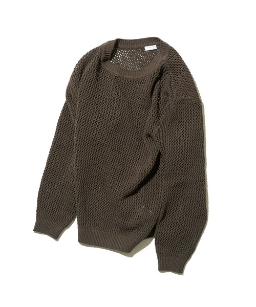 crepuscule（クレプスキュール）の「crepuscule L-G Mesh P/O (2501-004)（Tシャツ/カットソー・メンズ・ブラック/グレー・0/1/2）」の8枚目の写真